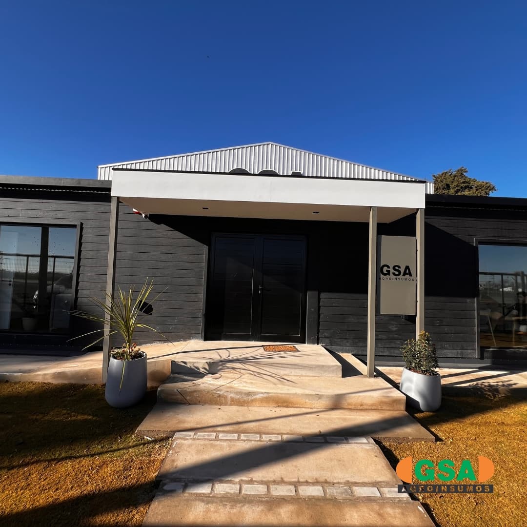 Entrada de GSA Agroinsumos en Coronel Moldes